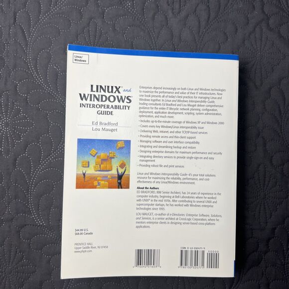 Linux and Windows: A Guide to Interoperability By E. Bradford & L. Mauget Book - Picture 2 of 7
